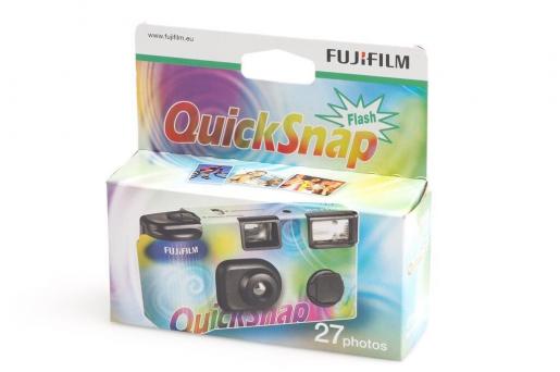 Fujifilm QuickSnap Flash 400 Disposable 35mm Camera 27 exposures (Pack of 4)
