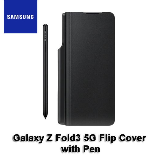 Samsung | Samsung - Galaxy Z Fold3 5G Flip Cover with S-Pen