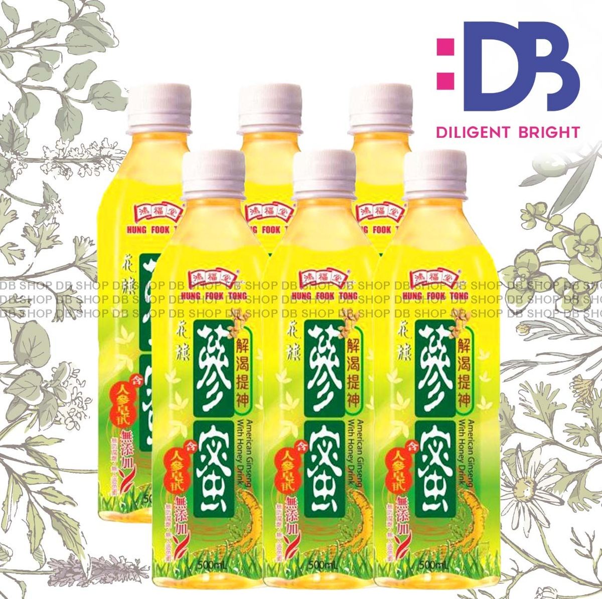 花旗蔘蜜 (500毫升 X 6)