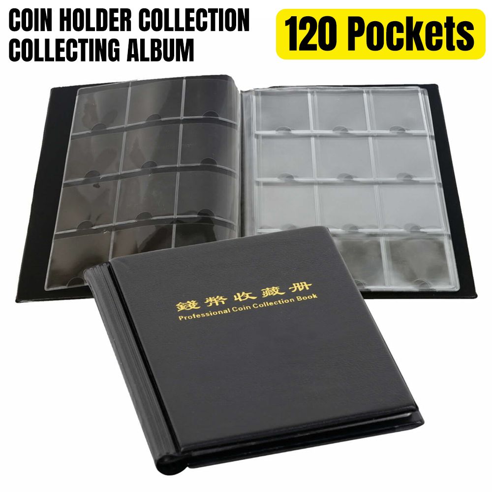 屯團百貨| 120枚固定硬幣紙夾收藏冊保護錢幣冊紙夾硬幣冊[平行進口] | HKTVmall 香港最大網購平台