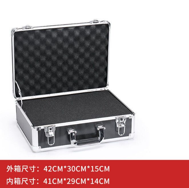 時尚鋁合金工具箱 儀器箱設備箱 (1804-中號帶海綿)【下單後請聯絡客服確認發貨顏色】