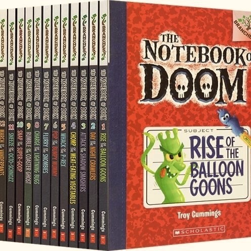 【深度解謎故事】The notebook of DOOM （14 Books） |兒童英文圖書｜ 平行進口