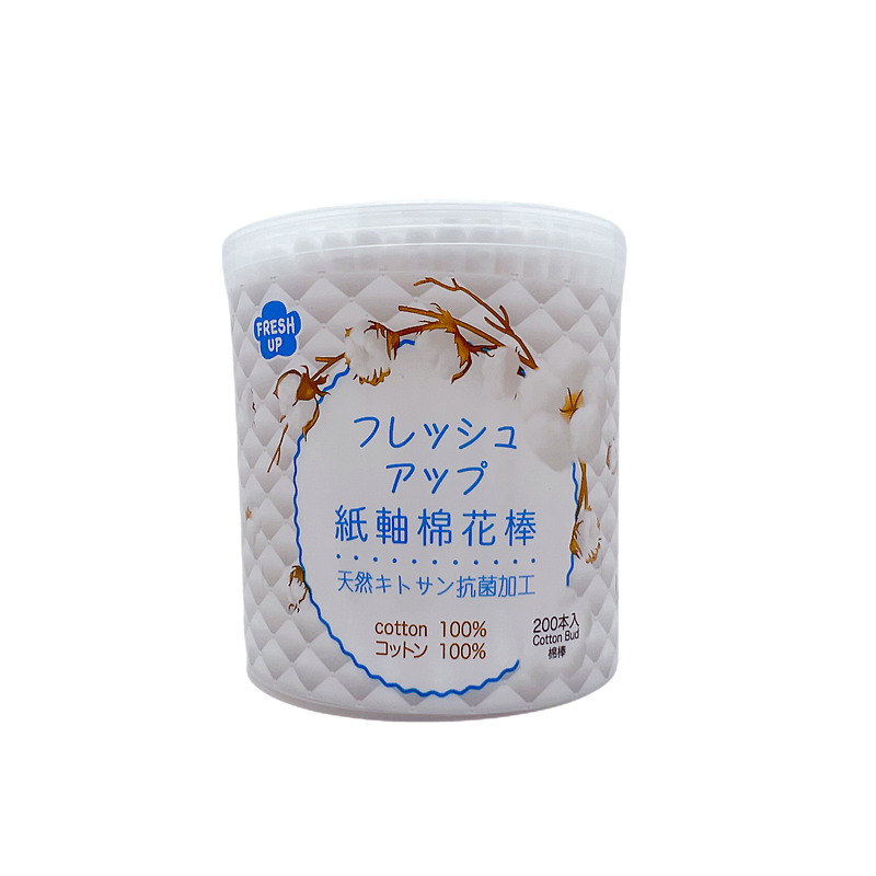 FRESH UP Cotton swab 200branch（4893738006187）