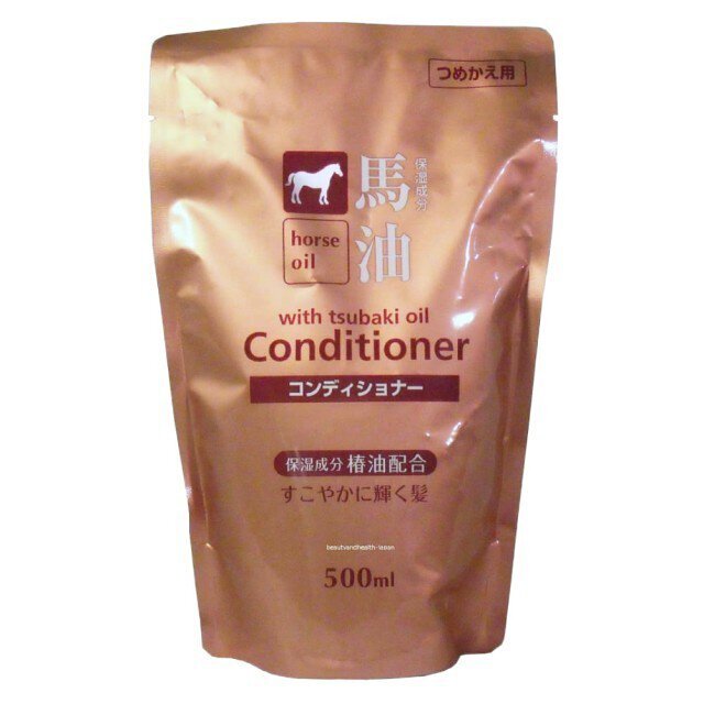 Horse Oil Hair Repair Cream 500ml refill【Parallel Import】