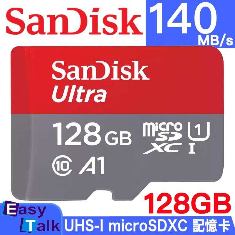 Ultra microSDXC UHS-I Card 128GB 140MB/s