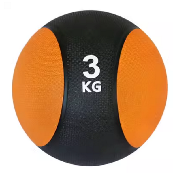 健身實心橡膠藥球(3KG太極【顔色隨機】)#G043068169