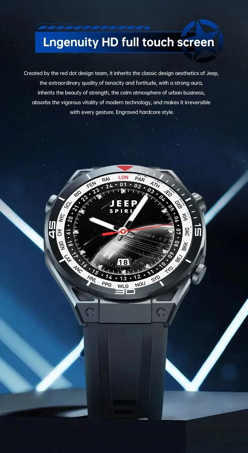 Jeep hot sale smart watch