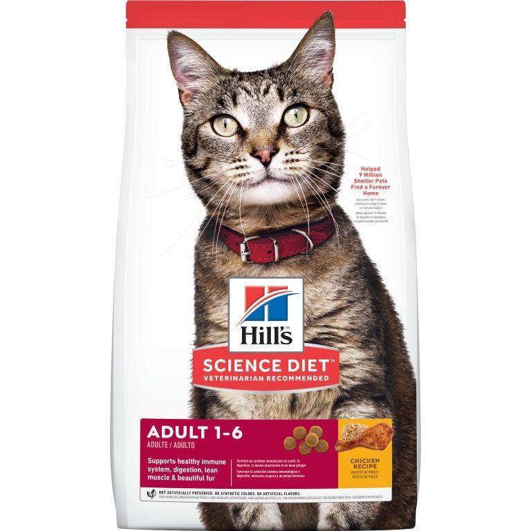 Hills 1-6 years old adult cat food 4KG[10298HG] immune system health ideal physique