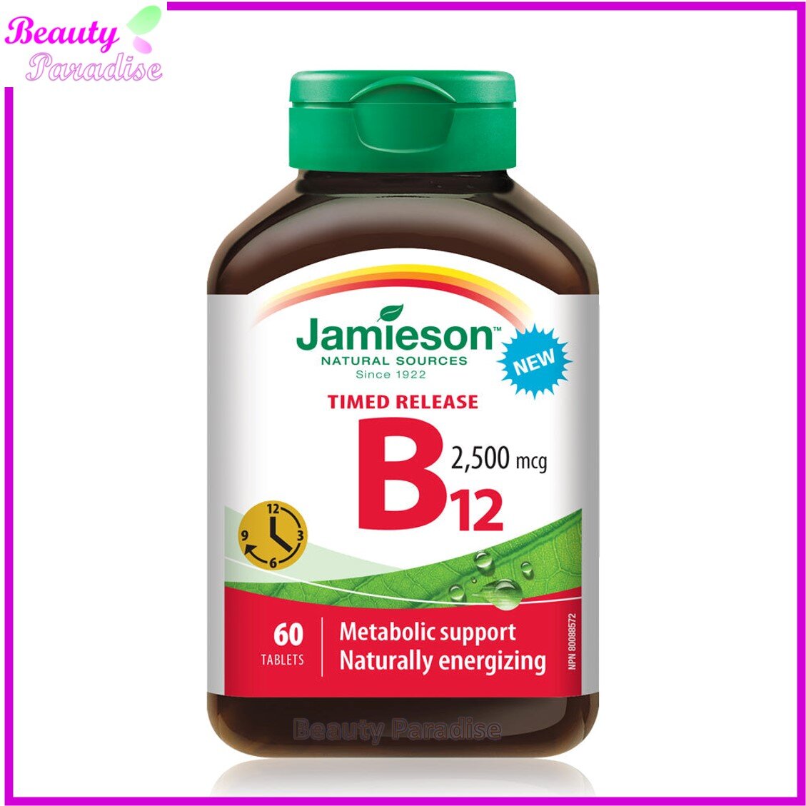 Vitamin B12 (2500 mcg) Timed Release  60 tablets[Parallel Goods] Best Before:28 February 2025