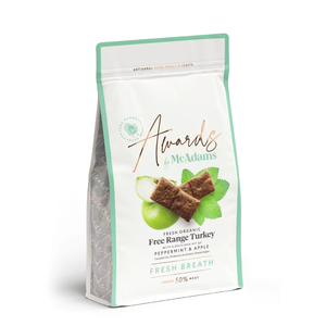 火雞肉蘋果小食 150g DT-TPA150 此日期前最佳：2025年12月 