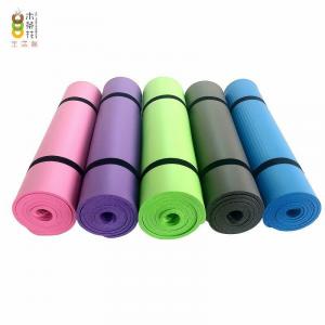 Hangable Yoga Matextra Thick Nbr Yoga Mat With Bandage & Bag - Non-slip  Pilates & Gym Mat