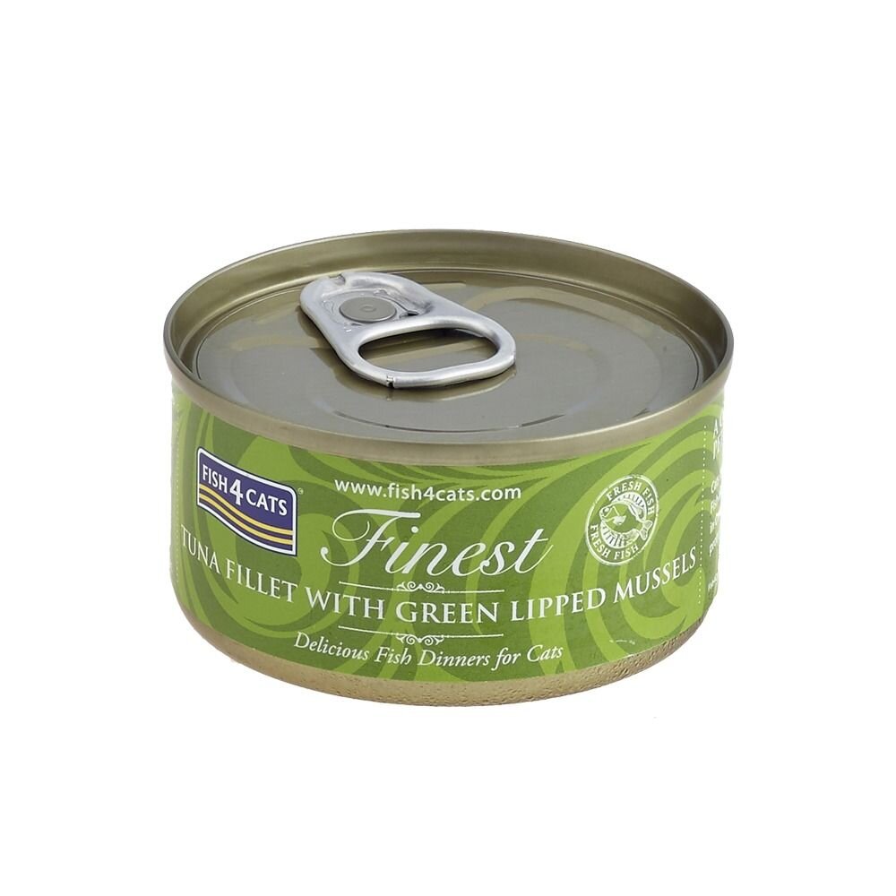 Finest Tuna Fillet With Green Lipped Mussel (70g)