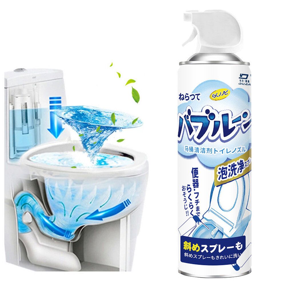 spray type toilet cleaner antibacterial and deodorant bubble 500ml(Parallel Import)