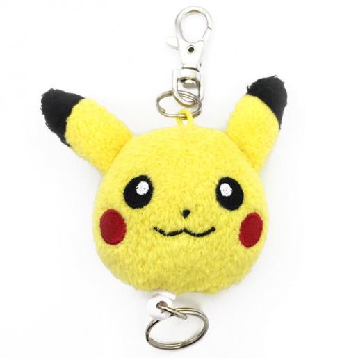 POKÉMON, Pocket Monster Pikachu Plush Toy mini keychain badge reel key  chain Parallel Import