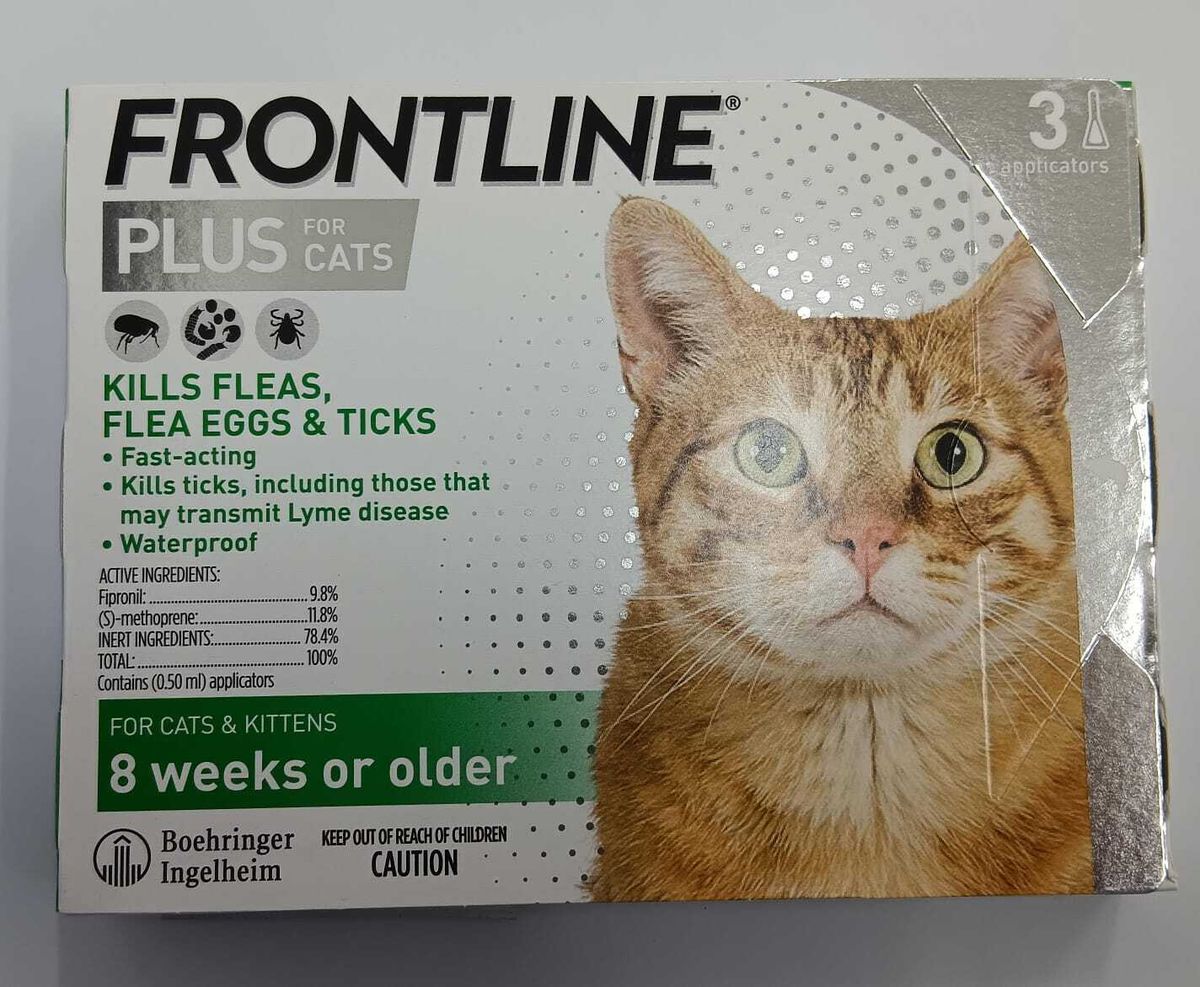 Frontline plus on sale for cats uk