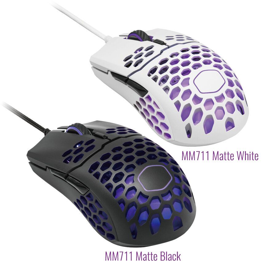 Cooler Master | MM711 Mouse 霧黑色 | 顏色 : 啞黑色 | HKTVmall 香港最大網購平台