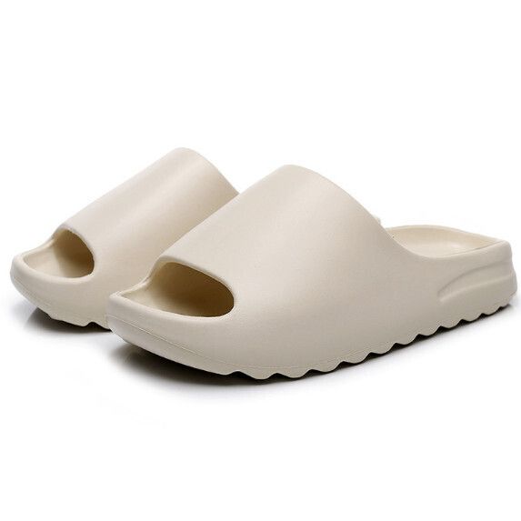 EVA椰子涼拖鞋女（乳白色(36_45碼)(下單後聯繫客服確認發貨尺碼）