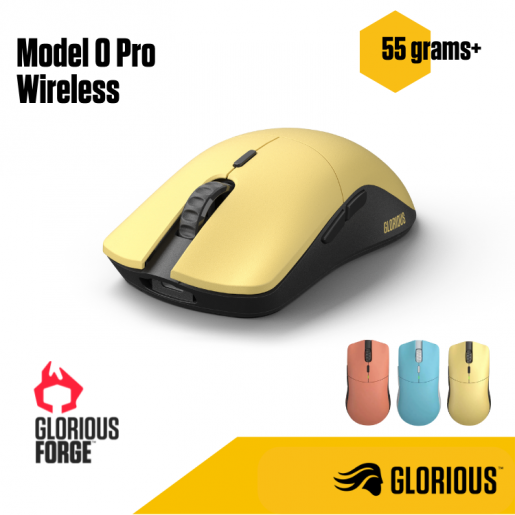 GLORIOUS | Model O Pro Wireless Golden Panda | 顏色: 黄金