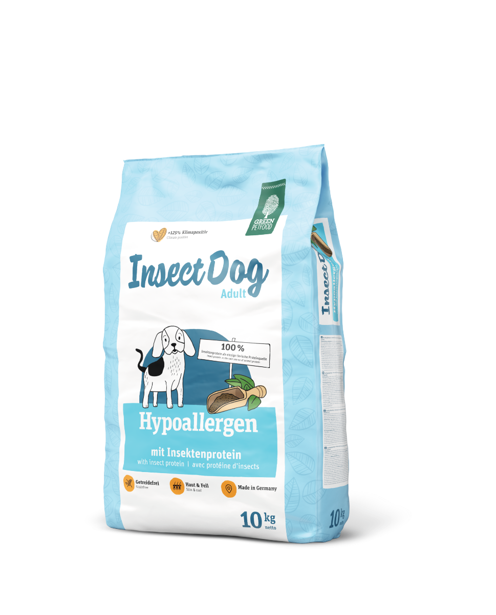 Green petfood hot sale insectdog hypoallergen