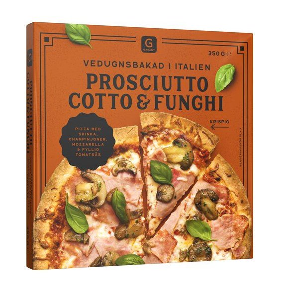 Prosciutto Cotto Pizza 350g (Frozen-18°C) (Best before: 18 Mar 2025)