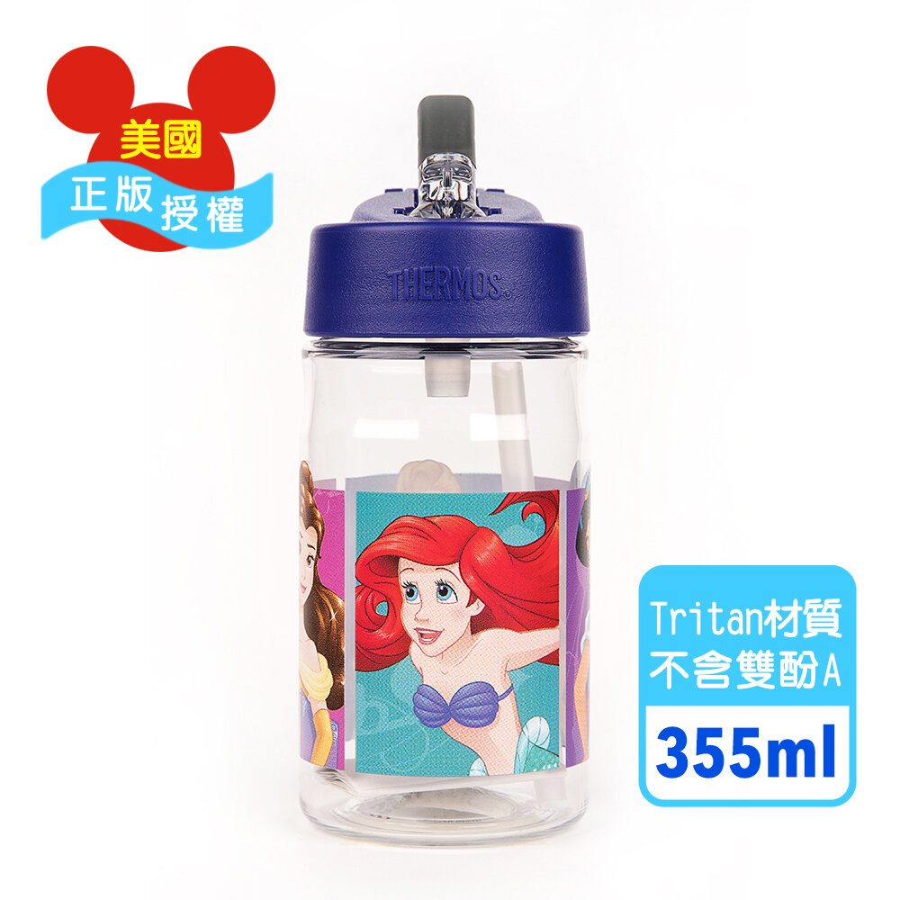 THERMOS - Cold Water Bottle 355ML (Disney Princesses) - Disney Series