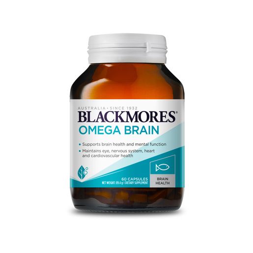 BLACKMORES Omega Brain 60 Capsules 9300807253267 omega