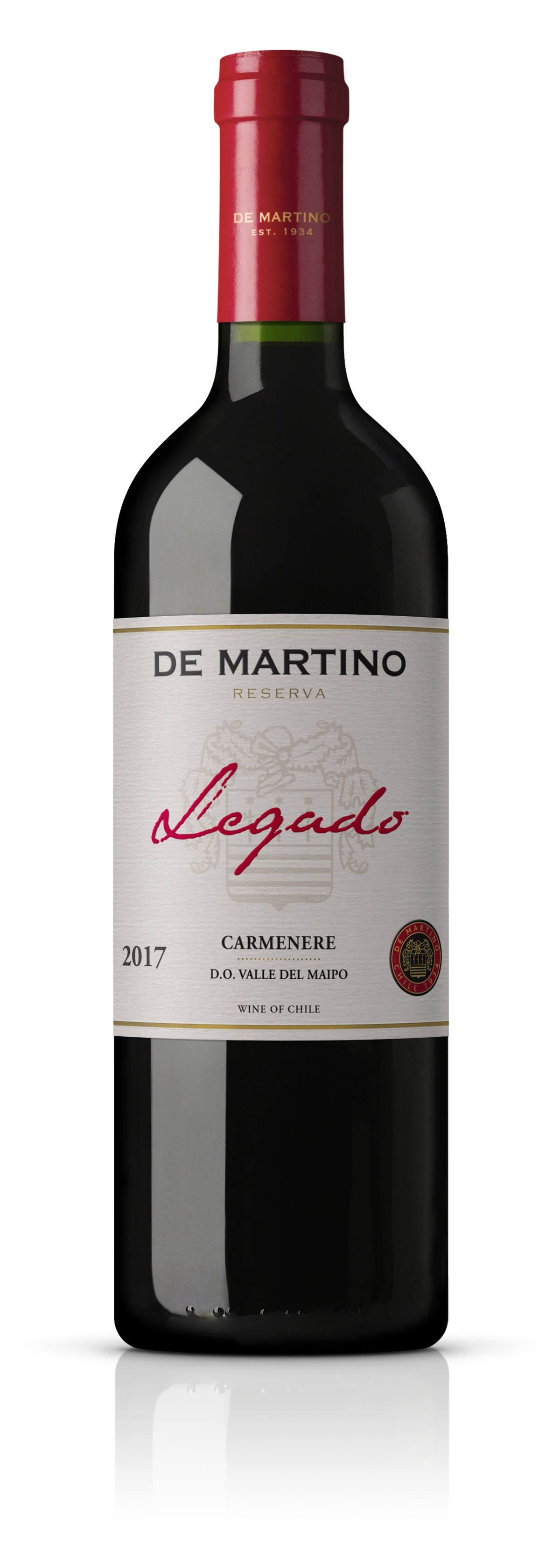 Legado Reserva Carmenere 2022 750ml Red Wine, Chile, Top Winery