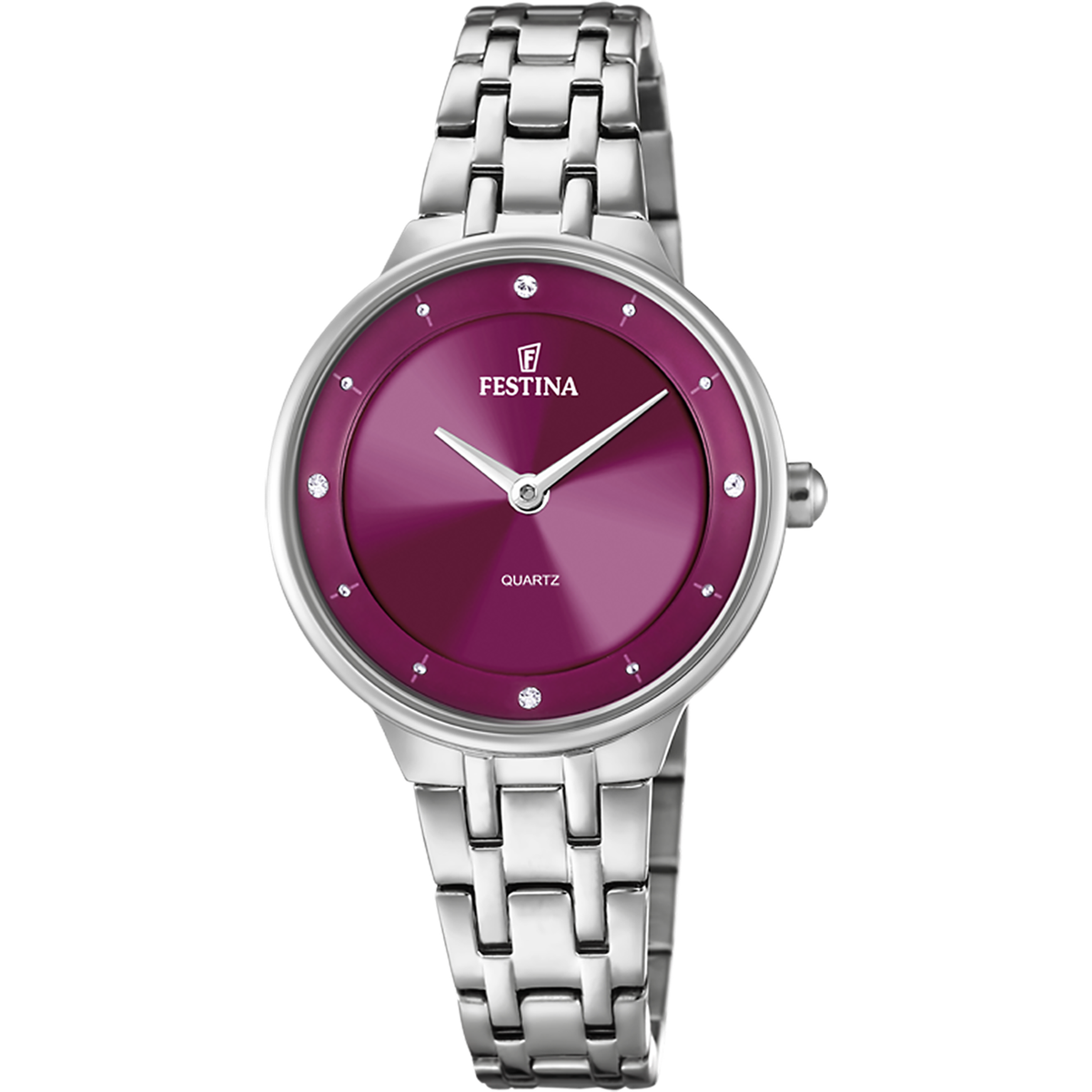 Festina 妙詩 女裝石英鋼表 F20600_2