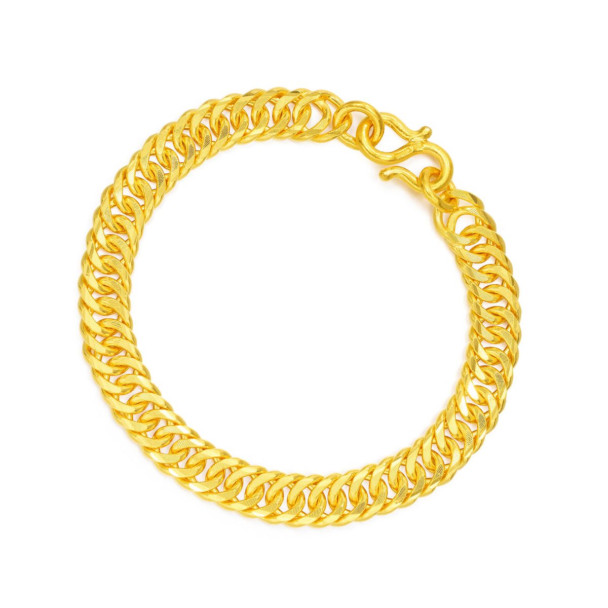 999.9 Gold Bracelet Price-by-Weight approx 0.488 tael