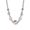 Nova: ruthenium plating, rhinestone, enamel necklace