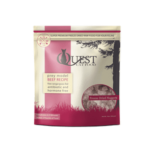 Steve s Real Food Quest Freeze Dried Raw Cat Food Beef Diet