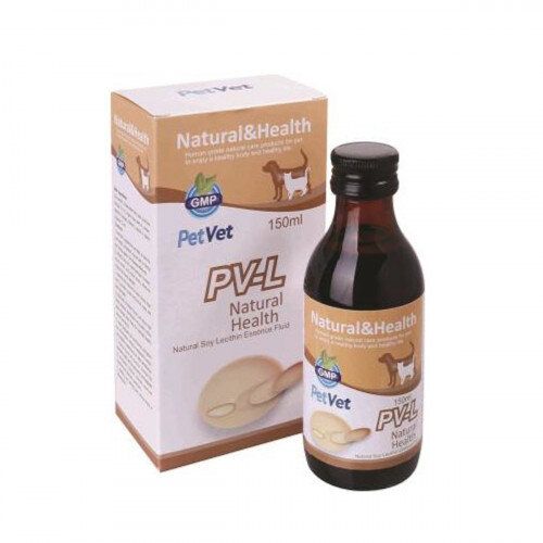 PetVet PV-L 150ML Natural Soy Lecithin Essence Fluid  (EXP: Dec-2027)
