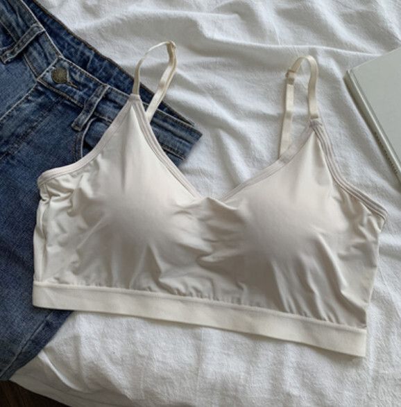 冰絲裹胸內衣（米白色）【均碼】#F148048727