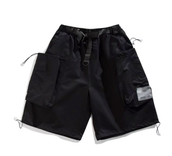 夏季工裝短褲休閒褲(黑色,M-3XL碼)【下單後請聯絡客服確認發貨尺碼】#F256003017