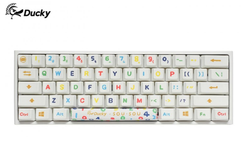 Ducky | SOU・SOU One 2 Mini - CHERRY MX 銀軸| 顏色: 銀色| HKTVmall