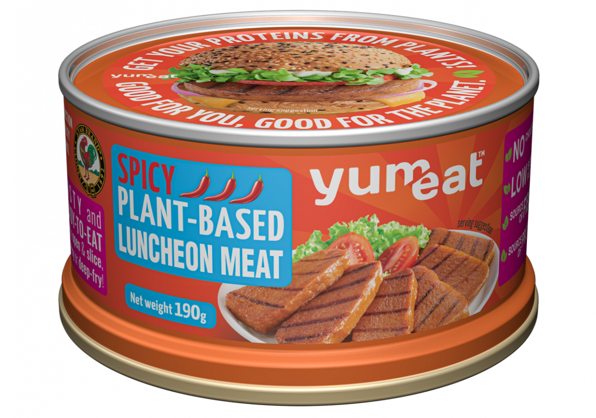 Spicy Plant Based Lucheon Meat 190g