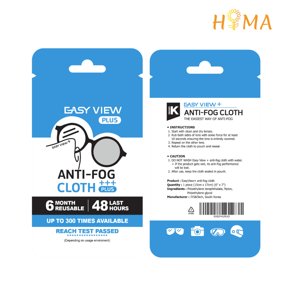 Easy View Plus Anti-Fog Cloth︱Made in Korea