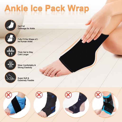 ice pack for achilles heel