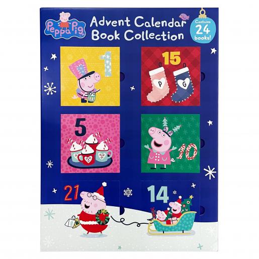 Opening Peppa Pig Advent Calendar Book Collection 2022 - 24 books