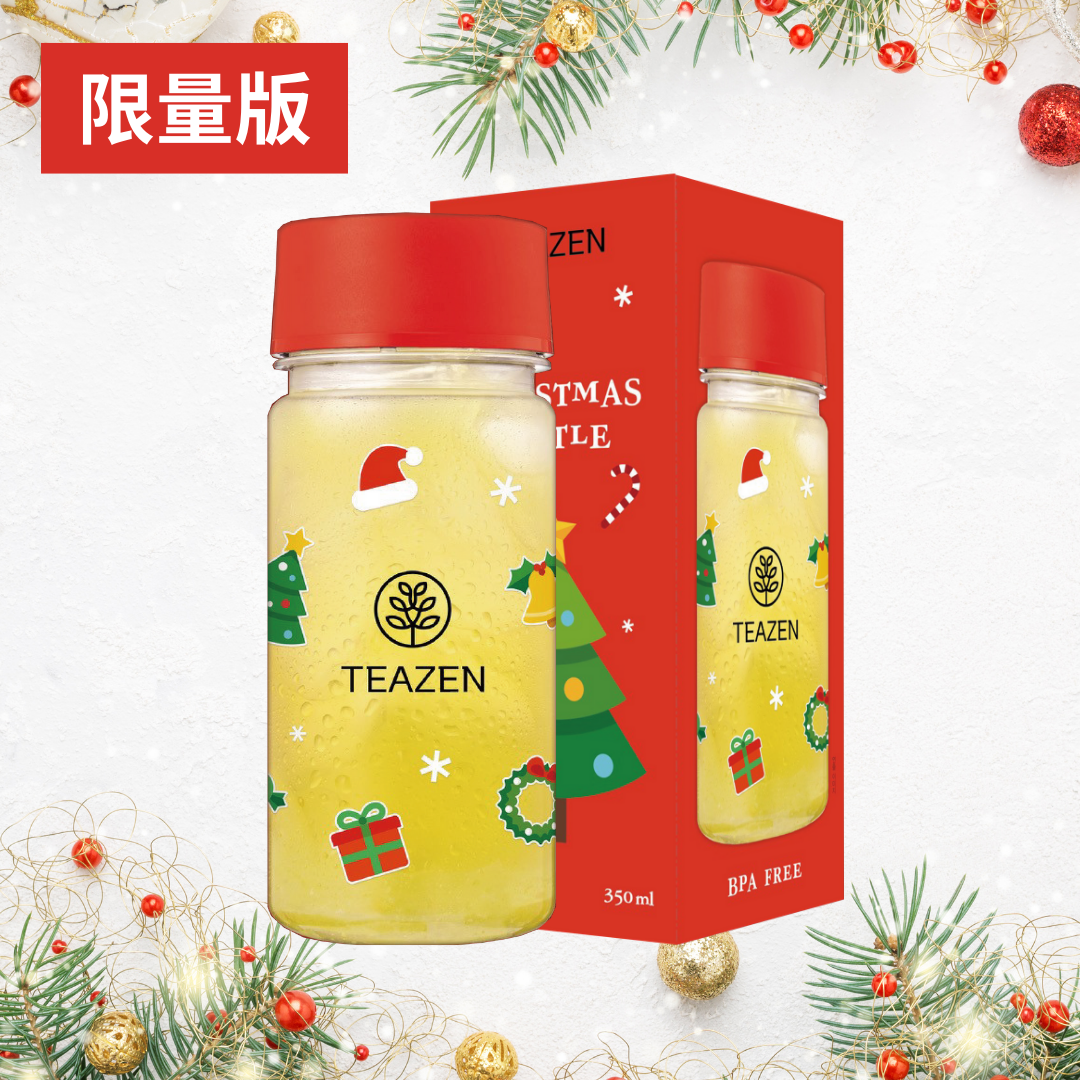 聖誕水樽350毫升 |可用熱水