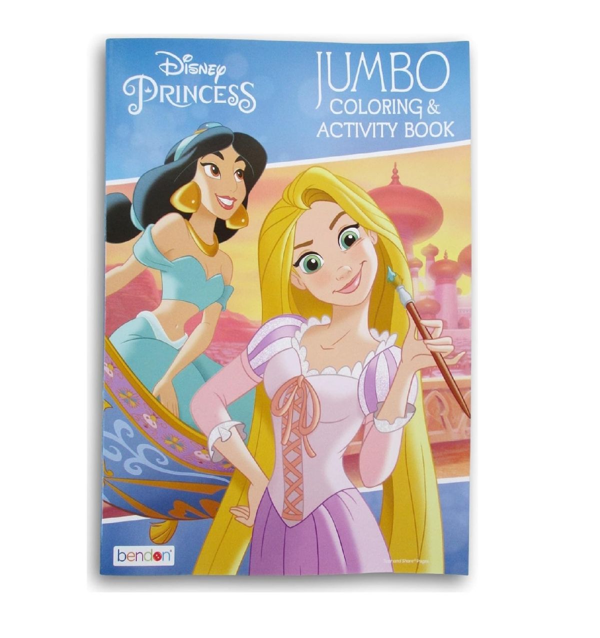 Disney Princess Jumbo Coloring & Activity Book 80 pages - Random Designs (Parallel Import)