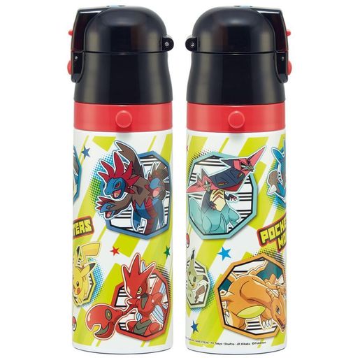 Skater 470ml Pokemon 23 Stainless Steel Kids Water Bottle Japan SDC4-A