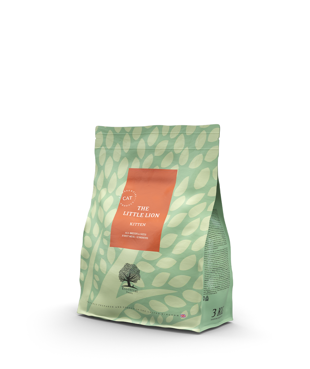 Essential Foods - The Little Lion Cat Dry Food 3KG (01/03/2026)