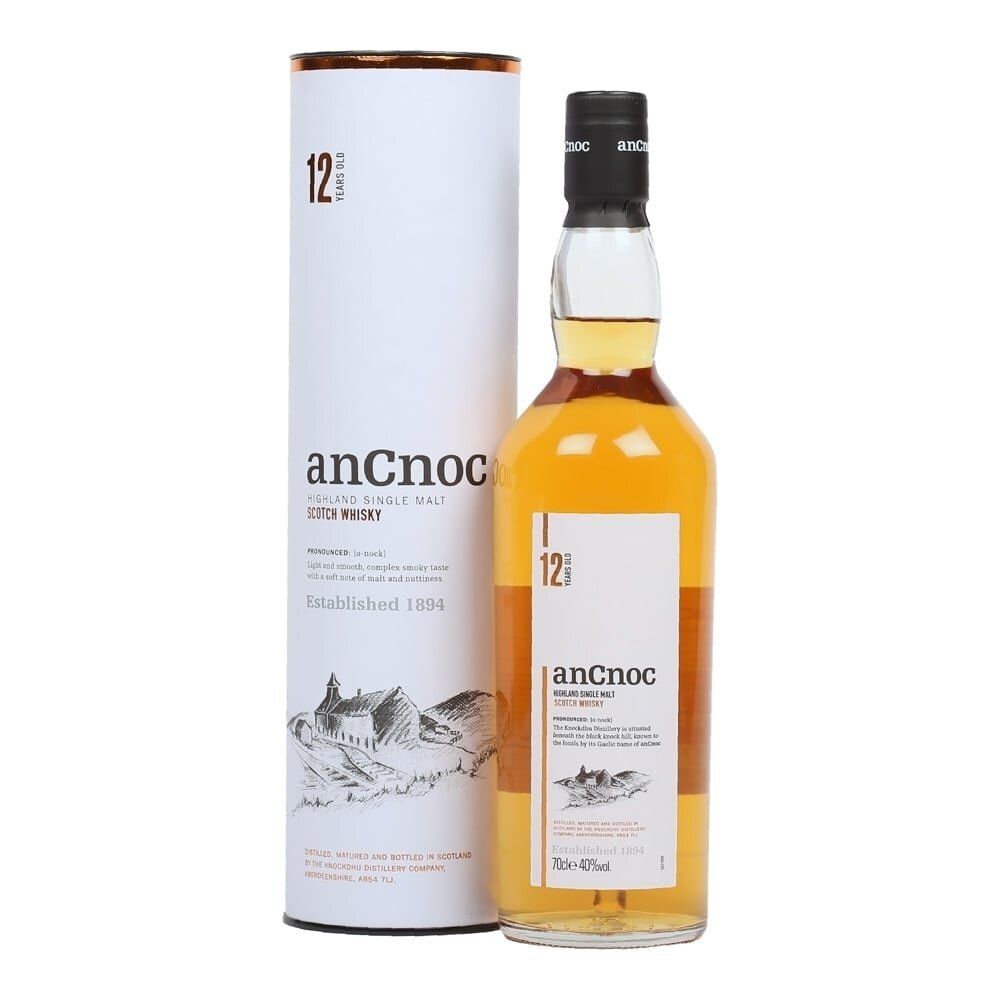 anCnoc | Ancnoc 12 Years Single Malt Whisky 安努克12年單一麥芽