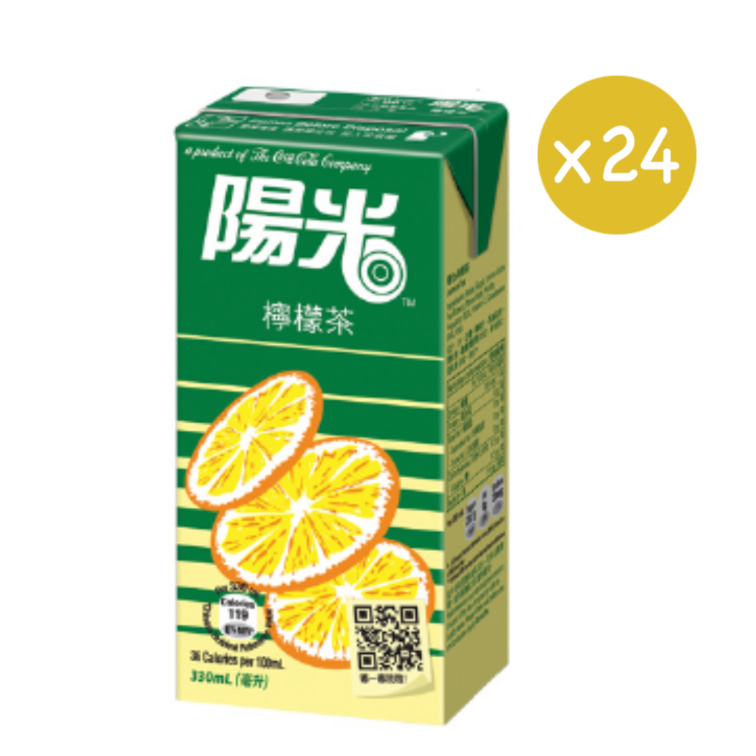 原箱  大包裝LEMON TEA 陽光檸檬茶 (大包裝)原箱 (24 x 330ml) Hi-C Lemon Tea