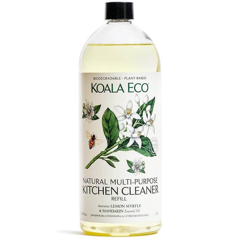 Natural Multi-Purpose Kitchen Cleaner - Lemon Myrtle &amp; Mandarin 1L Refill