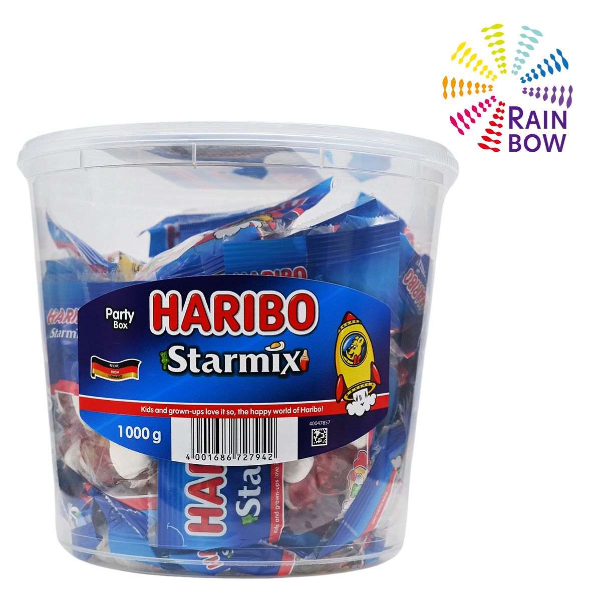 哈瑞寶| 德國Haribo 迷你Starmix 系列果汁軟糖(獨立包裝) 1000g (27942