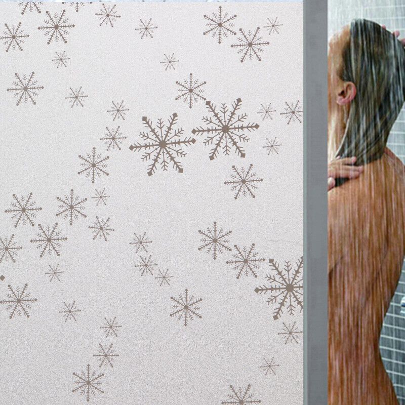 Static Cling Decorative Window Film - Snow 45x200cm