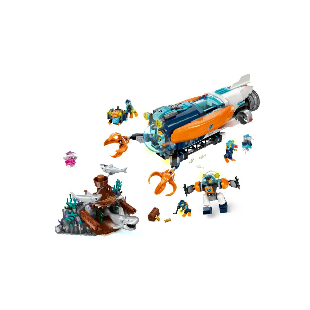 LEGO | LEGO® City 60379 Deep-Sea Explorer Submarine (Kids Toy,Playset,STEM  Toy,Toys,Under Water,Toy,Gift) | HKTVmall The Largest HK Shopping Platform