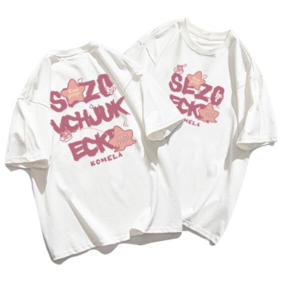 短袖t恤【XS-2XL】【白色】(下單後聯絡客服確認發貨尺碼) #F161016331